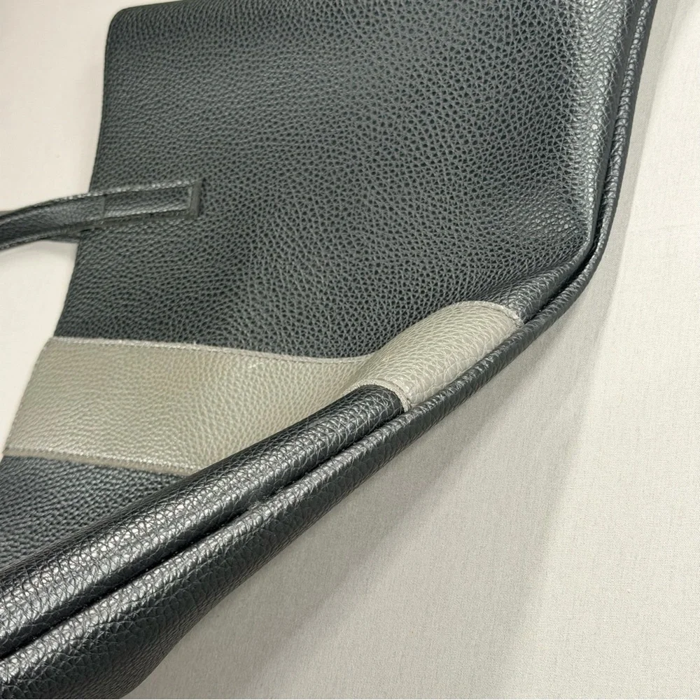 Vince Camuto Vegan Leather Thin Folder-Style Shoulder Bag - Picture 11 of 14